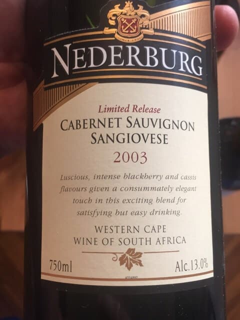 Limited Release Cabernet Sauvignon - Sangiovese