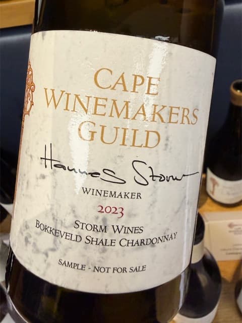 Cape Winemakers Guild Bokkeveld Shale Chardonnay
