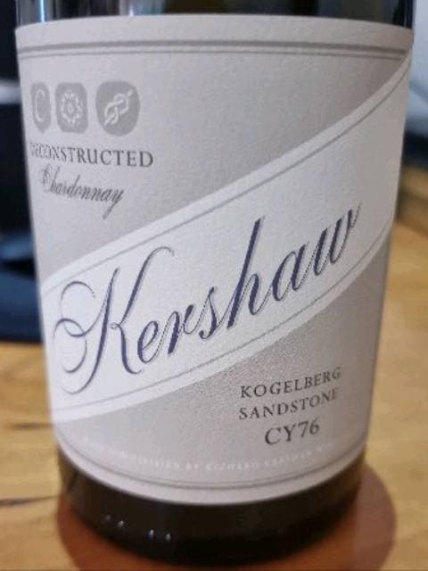 Deconstructed Kogelberg Sandstone CY76 Chardonnay