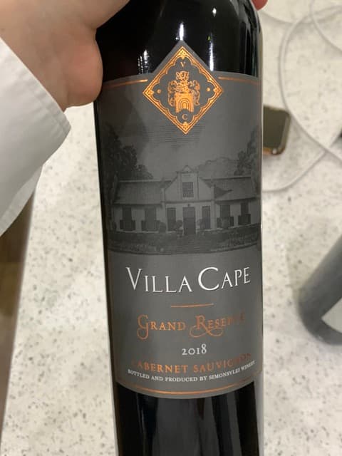 Villa Cape Grand Reserve Cabernet Sauvignon