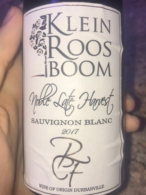 Noble Late Harvest Sauvignon Blanc