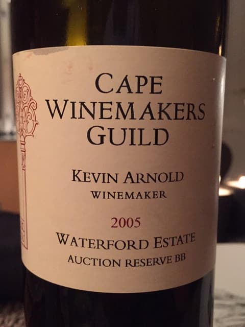Cape Winemakers Guild Auction Reserve BB