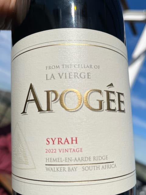 Apogée Syrah