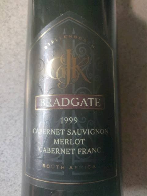Bradgate Philips Cabernet Sauvignon - Merlot - Cabernet Franc