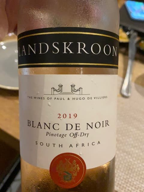 Blanc de Noir Pinotage Off-Dry