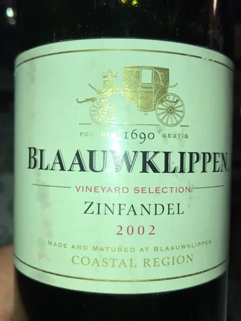 Vineyard Selection Zinfandel
