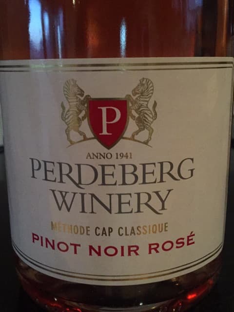 Méthode Cap Classique Pinot Noir Rosé