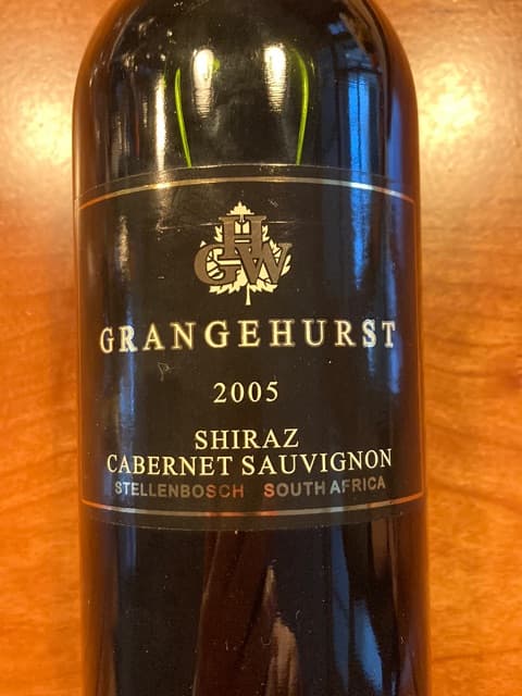 Shiraz - Cabernet Sauvignon