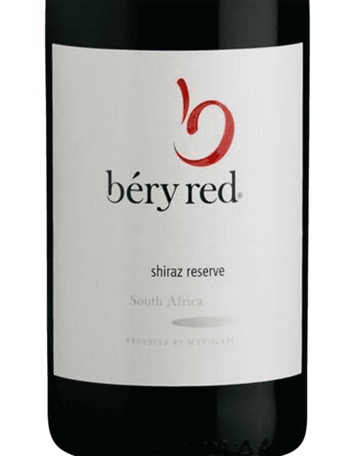 Béry Red Reserve Shiraz