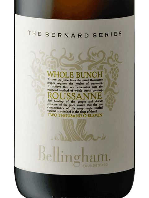 The Bernard Series Whole Bunch Roussanne