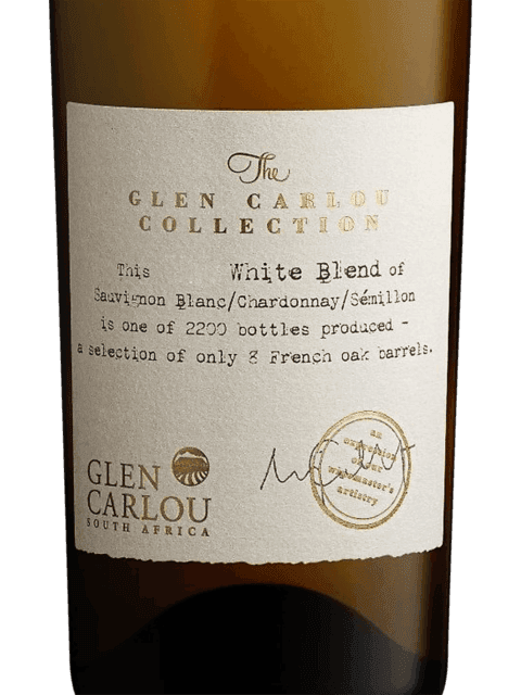 The Glen Carlou Collection White Blend