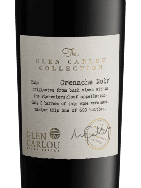 The Glen Carlou Collection Grenache Noir