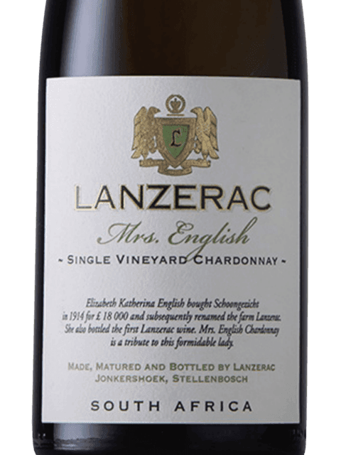 Mrs. English Single Vineyard Chardonnay