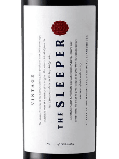 The Sleeper Shiraz