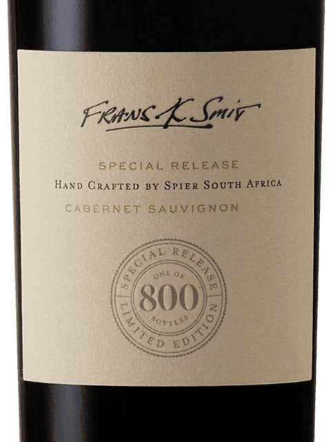 Frans K Smit Special Release Cabernet Sauvignon