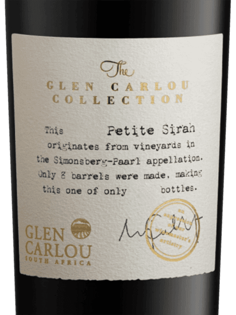 The Glen Carlou Collection Petite Sirah