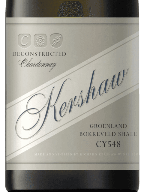 Deconstructed Groenland Bokkeveld Shale CY548 Chardonnay