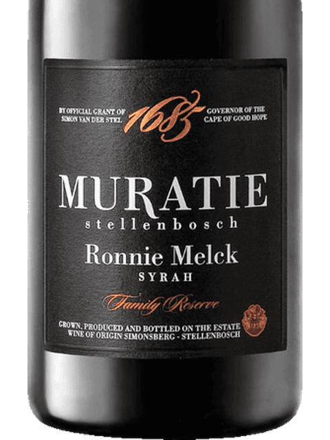 Ronnie Melck Family Selection Syrah