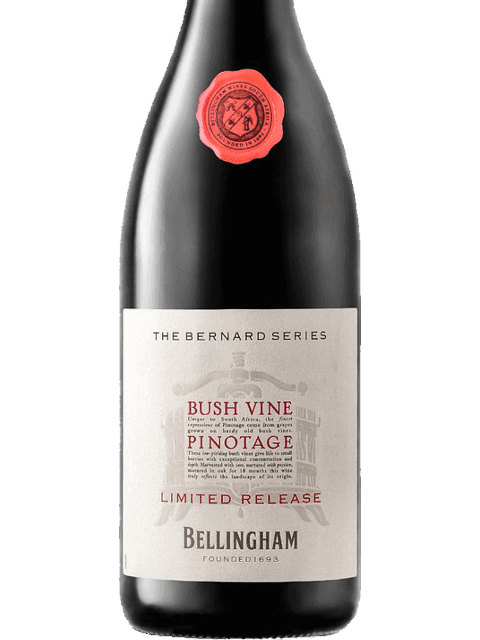The Bernard Series Bush Vine Limited Release Pinotage