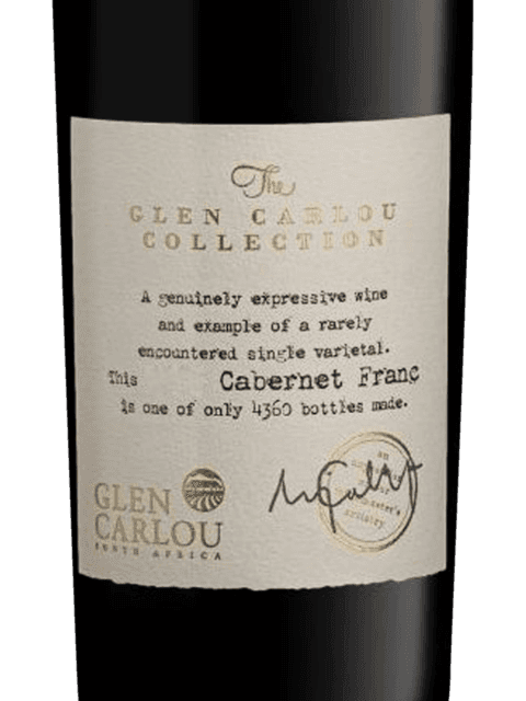 The Glen Carlou Collection Cabernet Franc