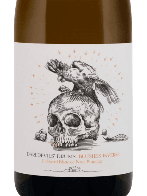 Daredevils' Drums Blushes Inverse Natural Blanc de Pinotage
