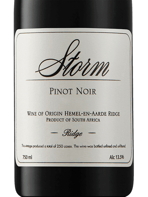Ridge Pinot noir